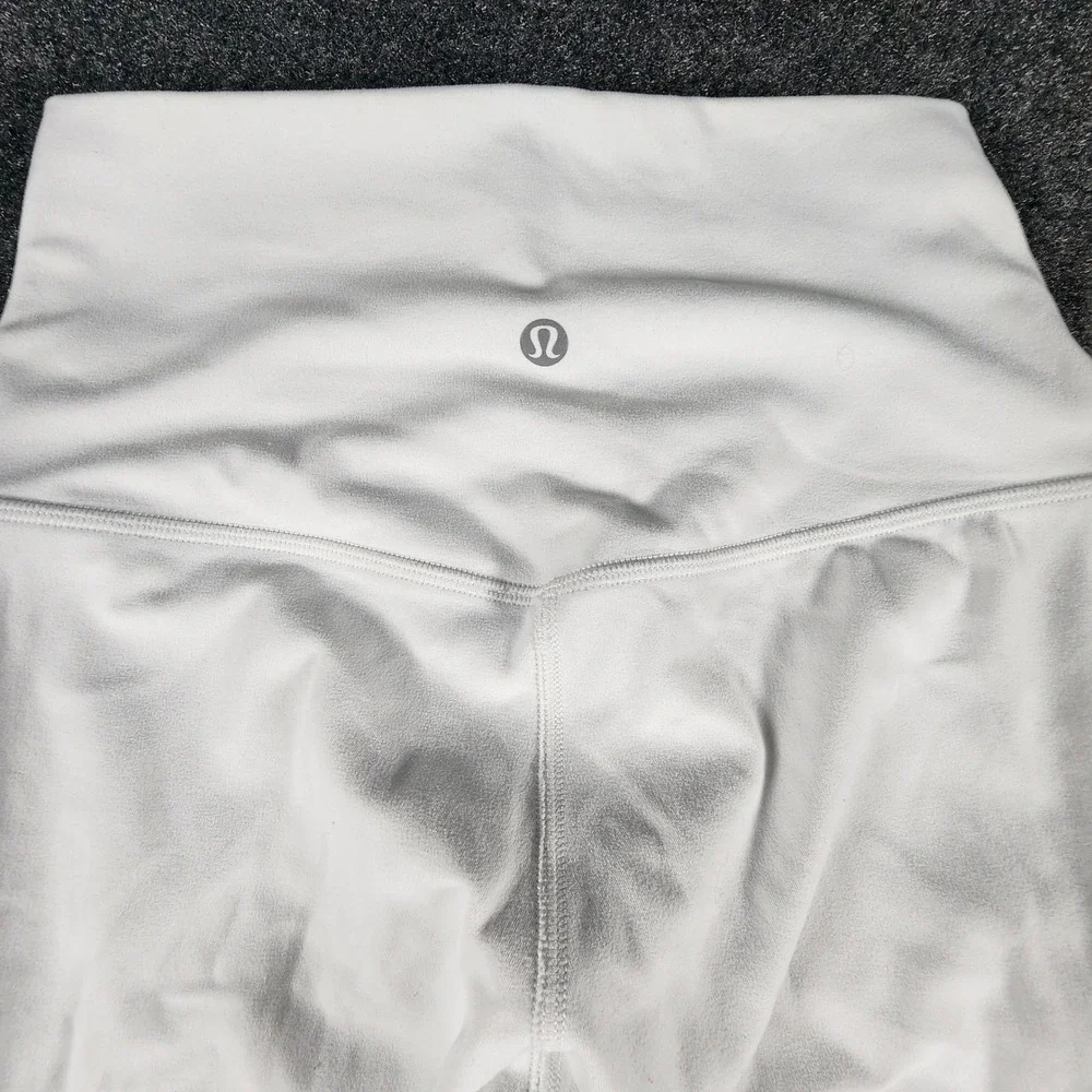 Lululemon Align Leggings Womens 4 White High Rise Full Length Yoga Pants
